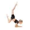 Capezio Star Cosmic Top, Crop-Top für Mädchen - Schwarz