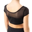 Capezio Star Cosmic Top, Crop-Top für Mädchen - Schwarz