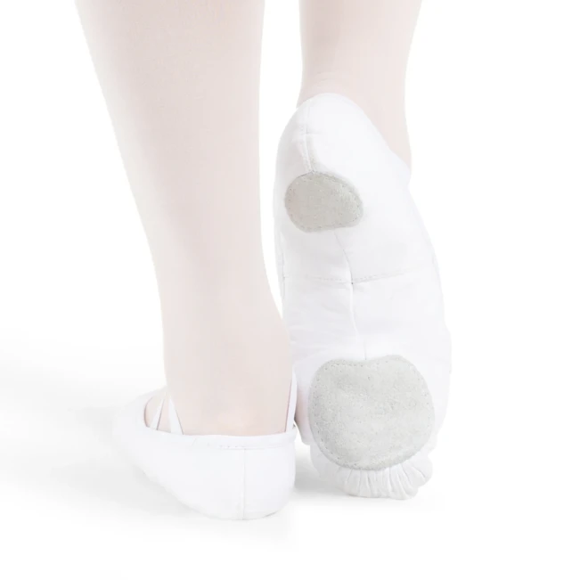 Capezio Stella, Leinen-Ballettschläppchen für Jungen