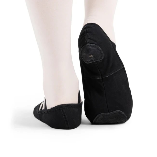 Capezio Stella, Kinder Ballettschläppchen aus Leinen