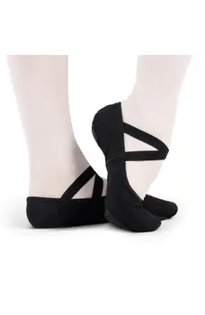 Capezio Stella, Leinen-Ballettschläppchen für Jungen