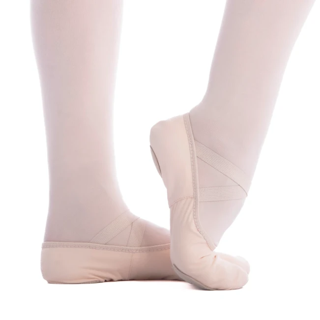 Capezio Stella, Damen Ballettschläppchen aus Leinen
