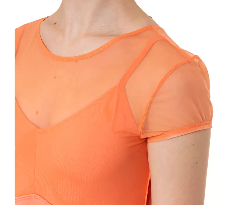 Capezio Sundown Leotard, Damen-Trikot - Aprikose Apricot Capezio