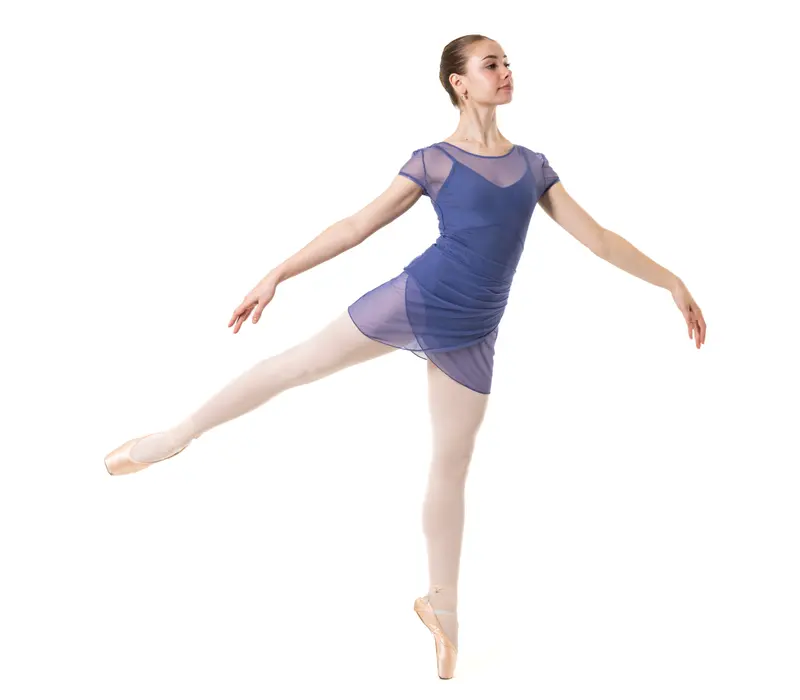 Capezio C'est La Vie Bijou Skirt, Damen-Rock   - Blau - Sturmblau