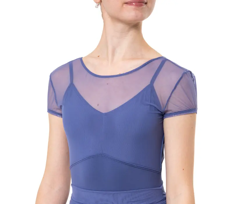 Capezio Sundown Leotard, Damen-Trikot - Blau - Sturmblau