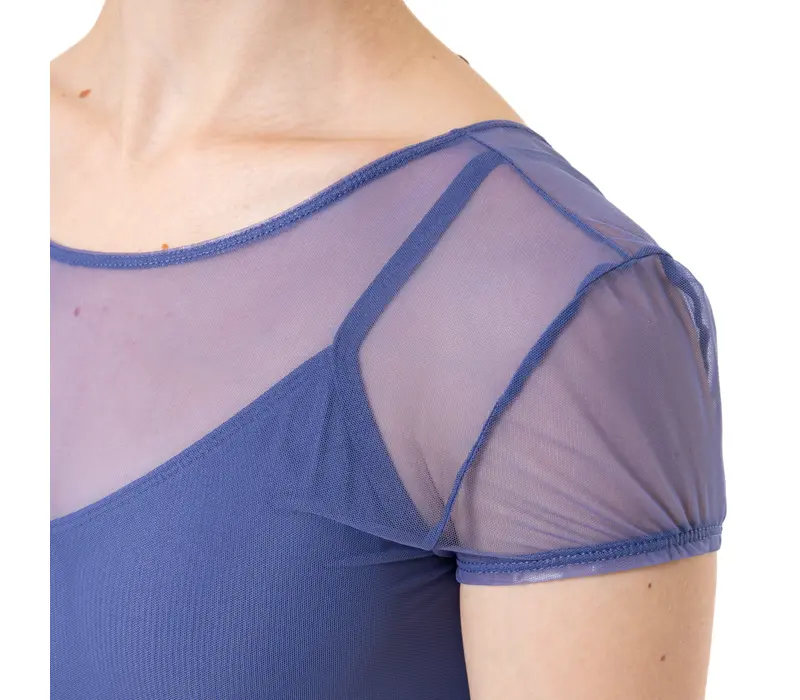 Capezio Sundown Leotard, Damen-Trikot - Blau - Sturmblau