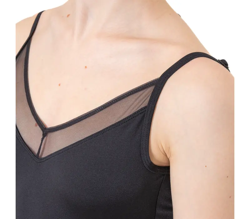 Capezio String-back, Ballett-Trikot - Schwarz