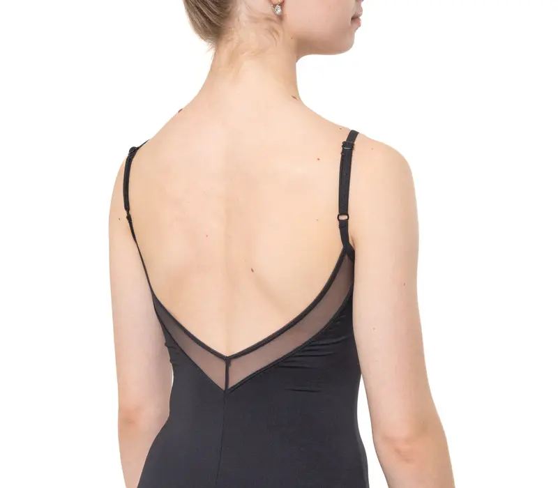 Capezio String-back, Ballett-Trikot - Schwarz