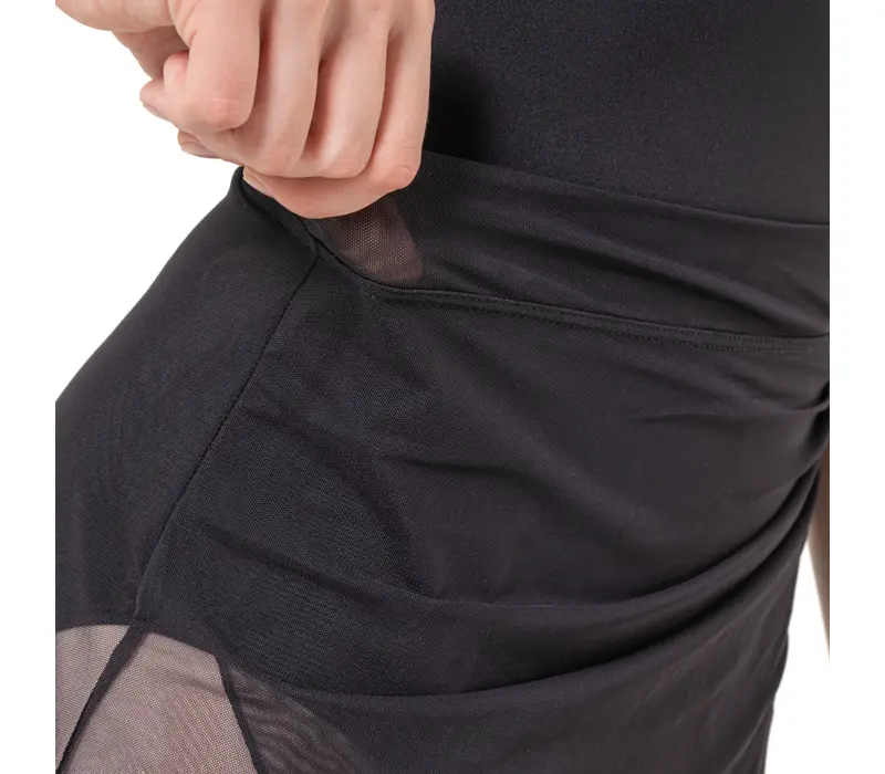 Capezio C'est La Vie Bijou Skirt, Damen-Rock   - Schwarz