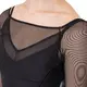 Capezio Dusk Mesh, Damen-Top mit langen Ärmeln  