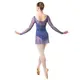 Capezio Dusk Mesh, Damen-Top mit langen Ärmeln  