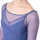 Capezio Dusk Mesh, Damen-Top mit langen Ärmeln  