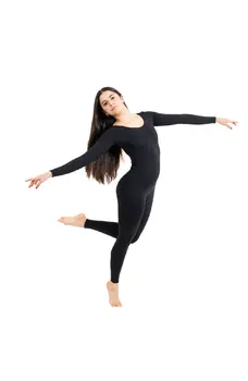 Capezio Ganzanzug mit langen Ärmeln
