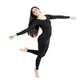 Capezio Ganzanzug mit langen Ärmeln