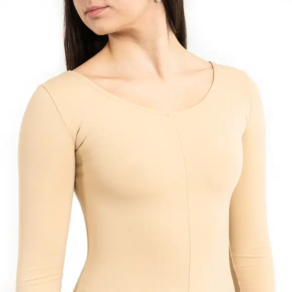 Capezio Ganzanzug mit langen Ärmeln