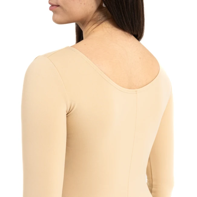 Damen-Ganzkörpertrikot mit langen Ärmeln
