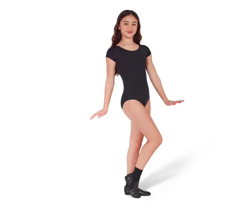 Capezio Ribbed sock, detské ponožky MASTER - Schwarz