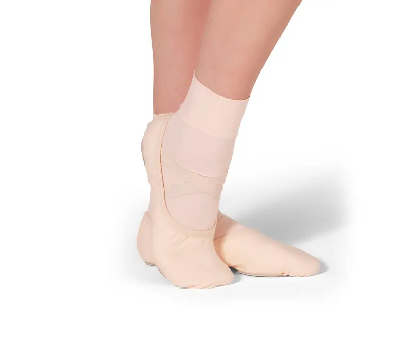 Capezio Ribbed sock, detské ponožky MASTER - Rosa balet Capezio