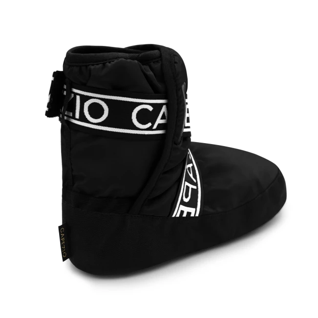 Capezio Varsity Bootie, Aufwärmschuhe Bloch booties jednofarebné MASTER - Schwarz