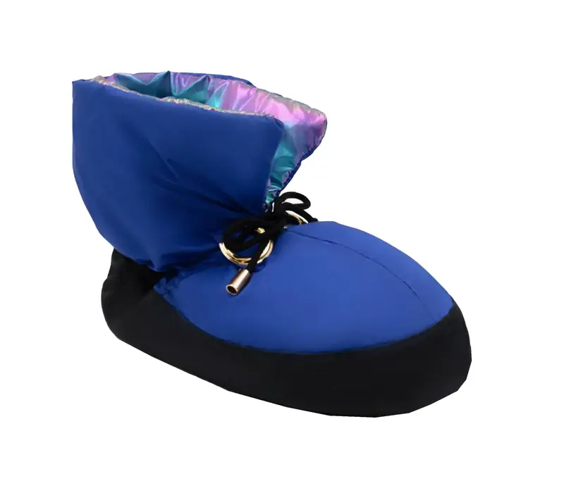 Capezio Mini Glam Warmup Booties, Aufwärmschuhe - Metallic Rainbow