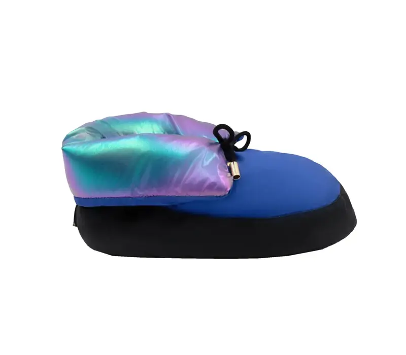 Capezio Mini Glam Warmup Booties, Aufwärmschuhe - Metallic Rainbow