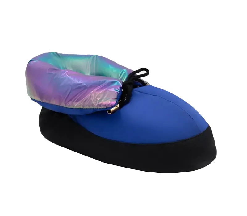 Capezio Mini Glam Warmup Booties, Aufwärmschuhe - Metallic Rainbow
