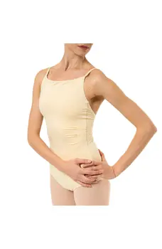 Capezio Wistful Camisole Leotard, Damen-Trikot mit feiner Raffung