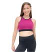 Capezio Colourblock High Neck Bra Top, Sport-BH - Coal cranberry dream Capezio