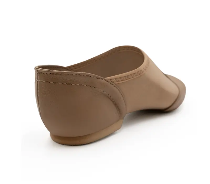 Capezio Glove Jazz Shoe, Herren-Jazzschuhe mit ergonomischer Form - Braun caramel Capezio