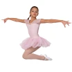 Capezio Keyhole Back Tutu Dress, Kindertrikot mit Tutu-Rock - Rosa Capezio