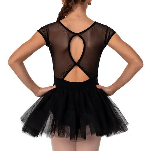 Capezio Keyhole Back Tutu Dress, Kindertrikot mit Tutu-Rock