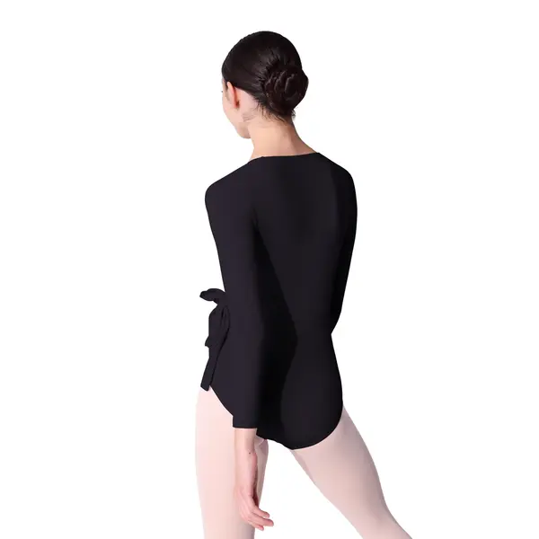 Capezio Essentials Wrap Top, Mädchen-Wickeltop Capezio Essentials Wrap Top, Mädchen-Wickeltop