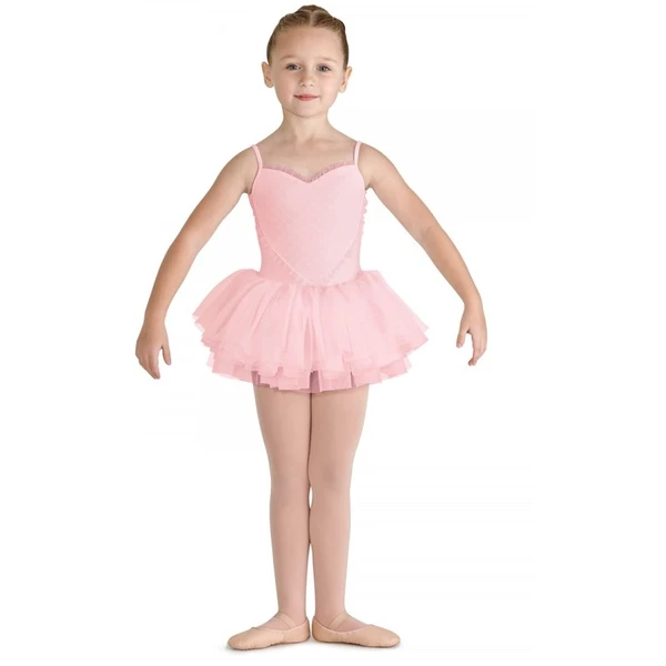 Bloch Valentine, Kindertrikot mit Tutu-Rock