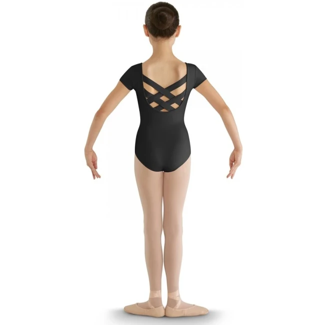 Bloch CL8832 strap back cap sleeve leotard, Kinder-Balletttrikot Bloch CL8832 strap back cap sleeve leotard, Kinder-Balletttrikot