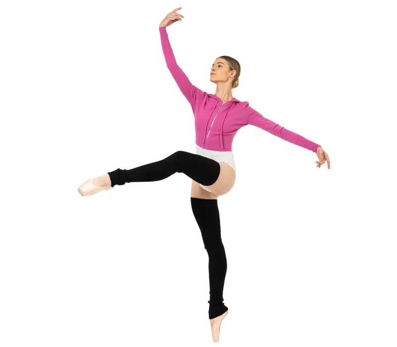 Bloch-Cardigan, Oberteil zum Aufwärmen - Rosa - Deep pink Bloch