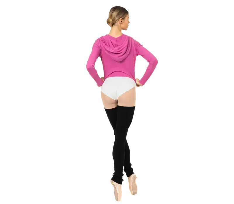 Bloch-Cardigan, Oberteil zum Aufwärmen - Rosa - Deep pink Bloch