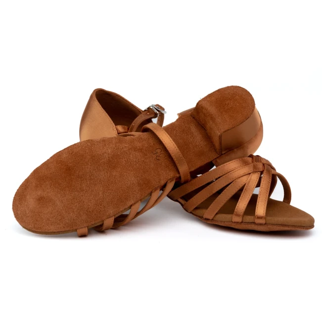 Dancee Amalia, Damen-Lateinschuhe - Hautfarbe - dark tan Dancee Amalia, Damen-Lateinschuhe - Hautfarbe - dark tan