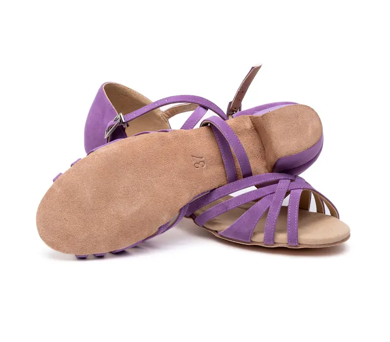 Dancee Anika, Damen Latein-Tanzschuhe - Violett 