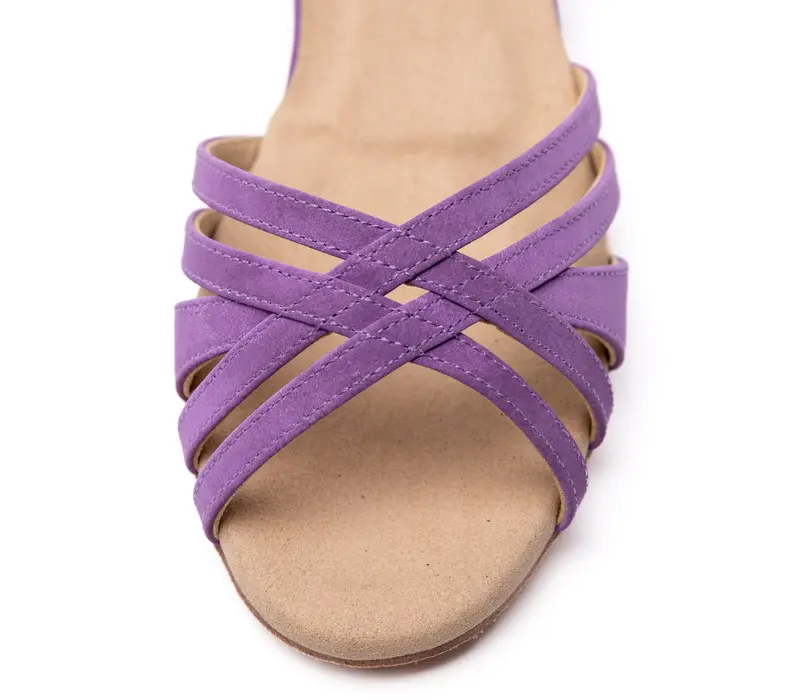 Dancee Anika, Damen Latein-Tanzschuhe - Violett 