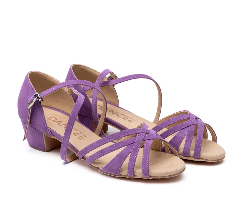 Dancee Anika, Damen Latein-Tanzschuhe - Violett 