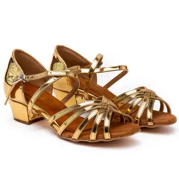Dancee Betty, Damen-Latein-Tanzschuhe - Golden - gold