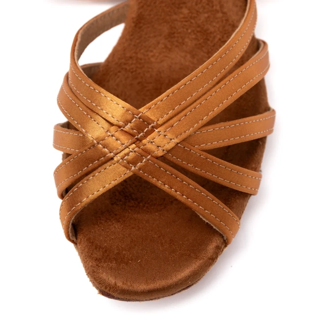 Dancee Betty, Lateinschuhe für Mädchen - Hautfarbe - dark tan Dancee Betty, Lateinschuhe für Mädchen - Hautfarbe - dark tan