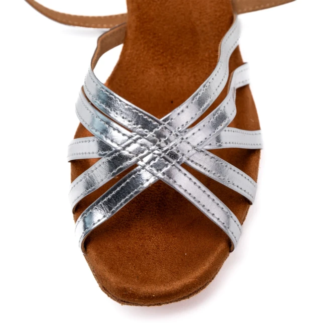 Dancee Betty, Damen-Latein-Tanzschuhe Dancee Betty, Damen-Latein-Tanzschuhe - Silber