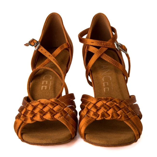 Dancee Clara, Damen-Latin-Schuhe Dancee Clara, Lateinschuhe für Damen - Bronze SU