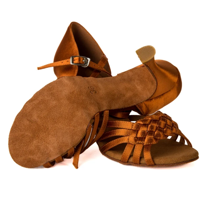 Dancee Clara, Damen-Latin-Schuhe Dancee Clara, Lateinschuhe für Damen - Bronze SU