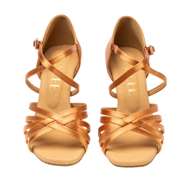Dancee Dia, Damen-Lateinschuhe Dancee Dia, Damen-Lateinschuhe - Hautfarbe - dark tan