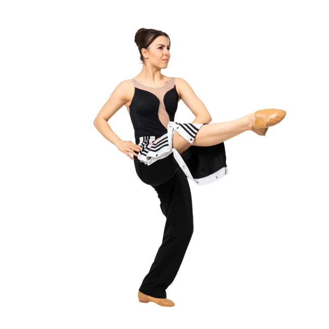 Dancee jazz slip on, Jazzschuhe für Frauen - Hautfarbe - tan