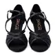 Dancee Kate, Damen-Latein-Tanzschuhe - Schwarz Glitzer