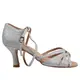 Dancee Kate, Damen-Latein-Tanzschuhe - Silber glitter