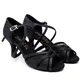Dancee Kate, Damen-Latein-Tanzschuhe - Schwarz Glitzer